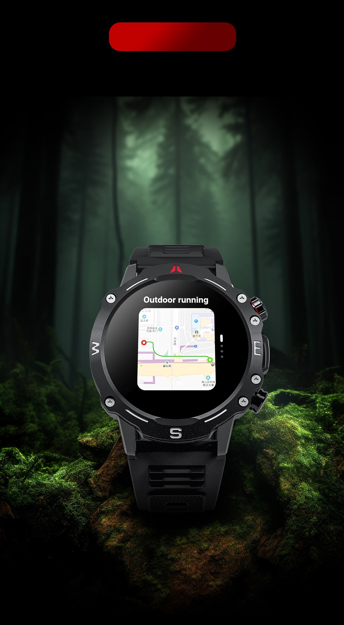 Waterproof 10 meters outdoor smart watch OD2